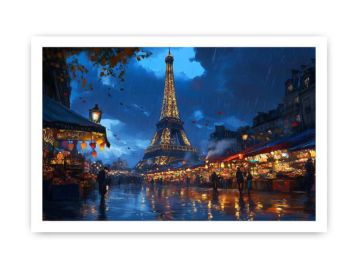 The Heart of Paris Canvas Painting 