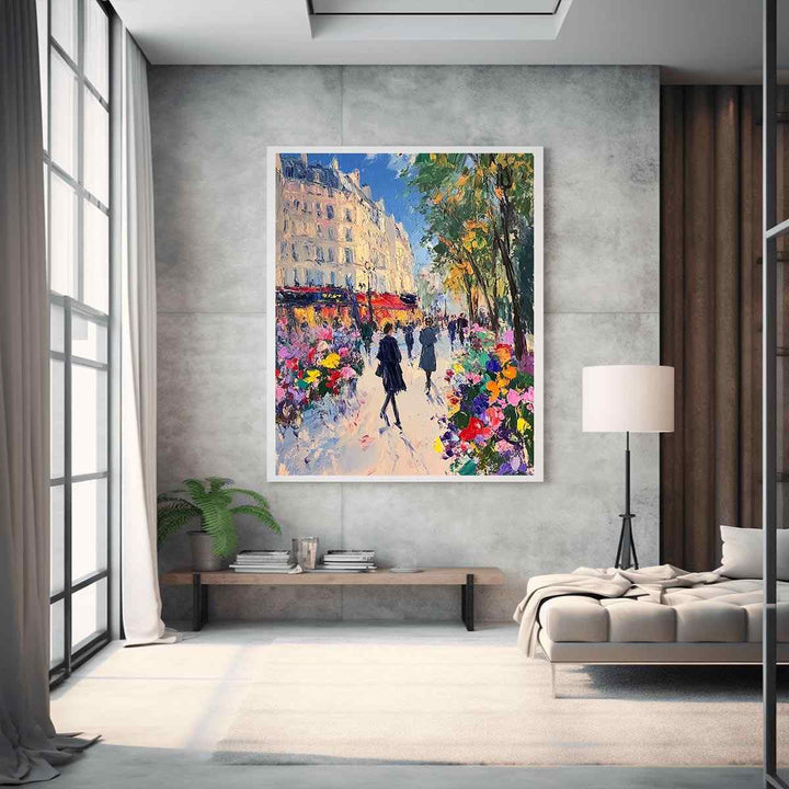 Parisian Reverie Canvas Painting 