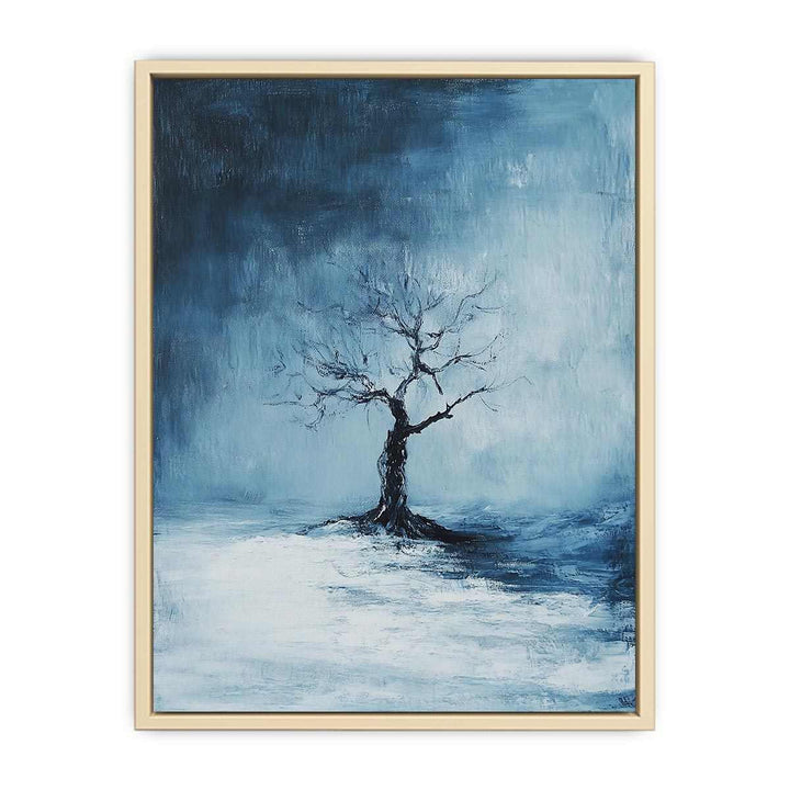 Cold Night Canvas Painting 