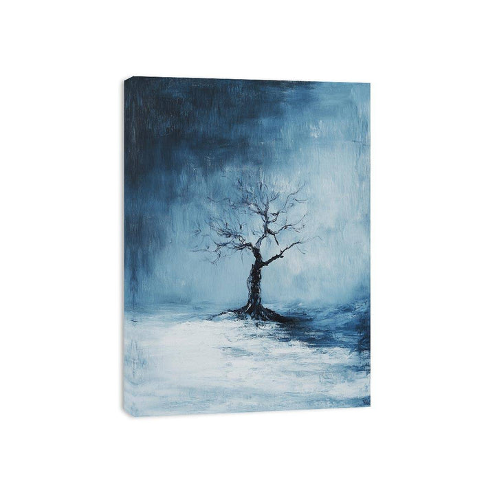 Cold Night Canvas Painting 