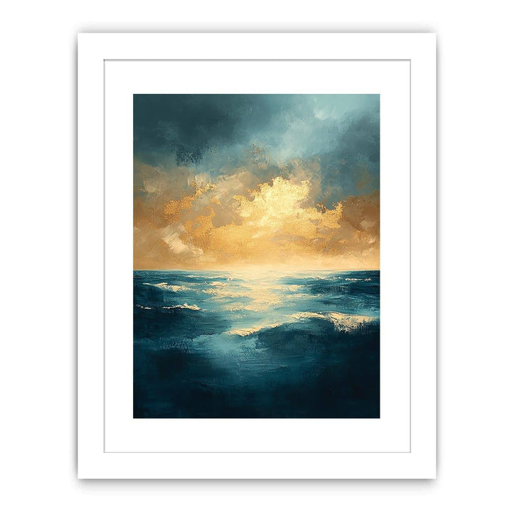 Azure Symphony Canvas Painting 