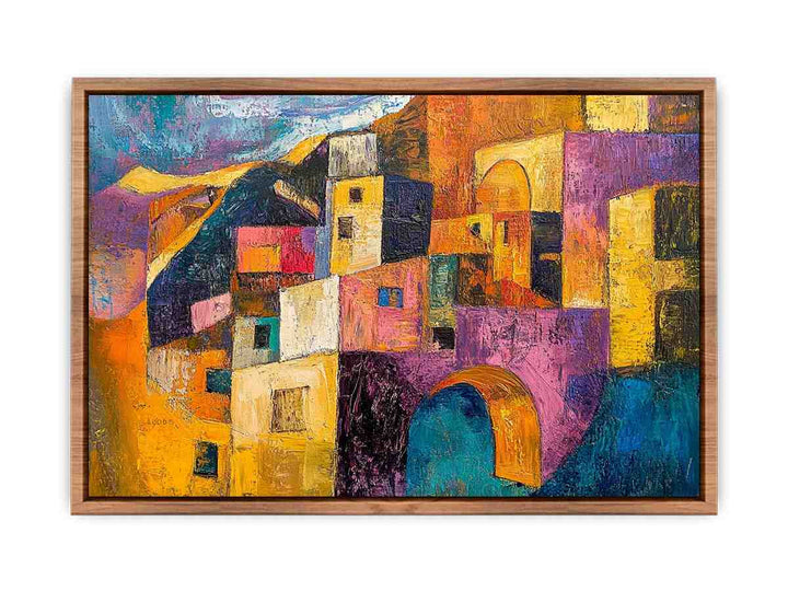 Vernazza Canvas Painting 