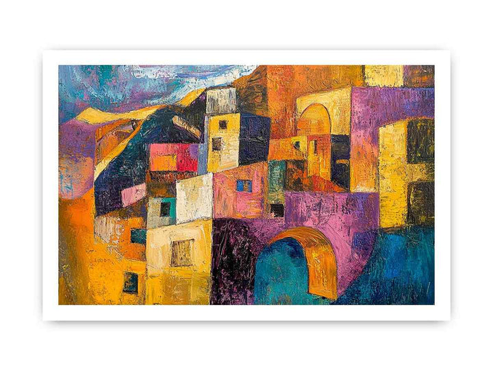 Vernazza Canvas Painting 