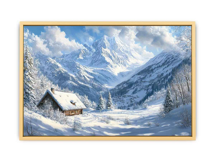 Siss Mountain Canvas Painting 