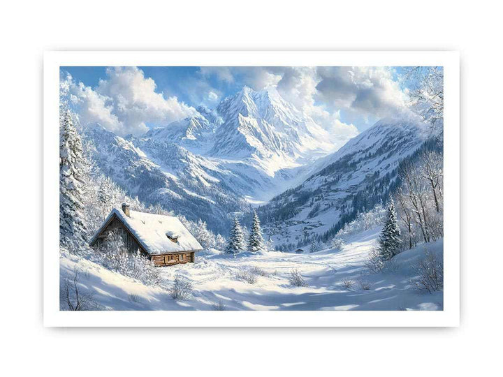 Siss Mountain Canvas Painting 