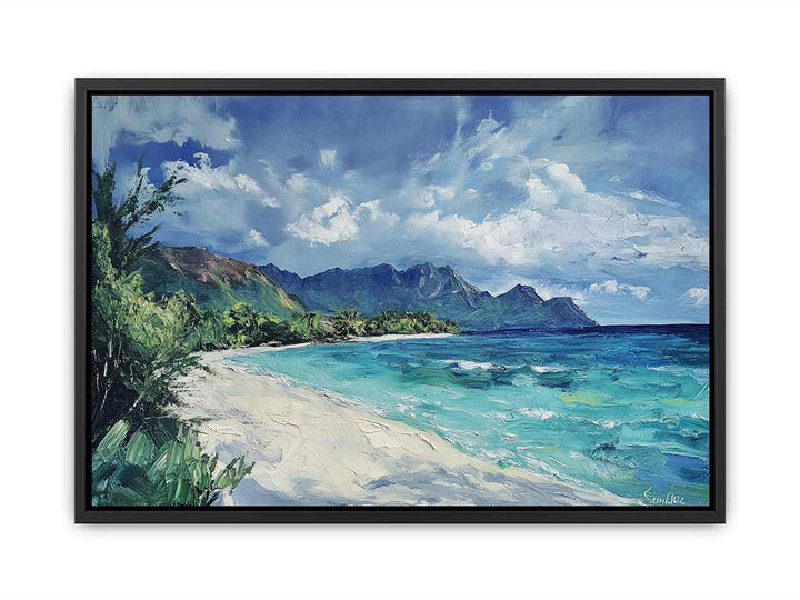 Whispers of Seychelles Canvas Painting 