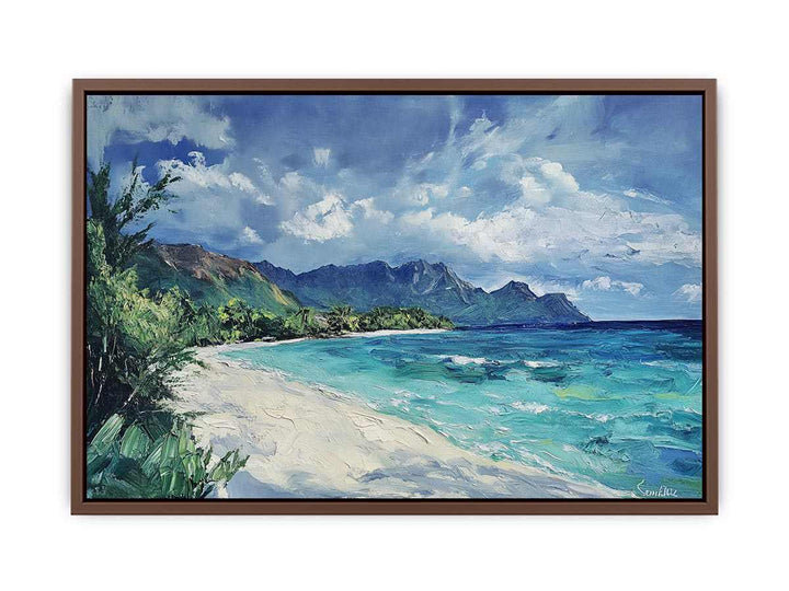 Whispers of Seychelles Canvas Painting 