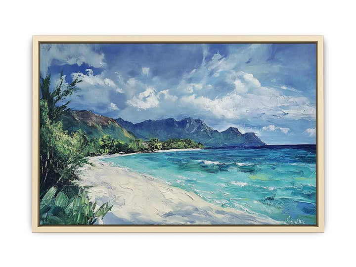 Whispers of Seychelles Canvas Painting 