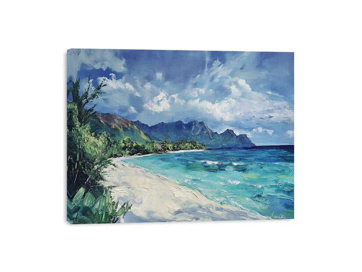 Whispers of Seychelles Canvas Painting 