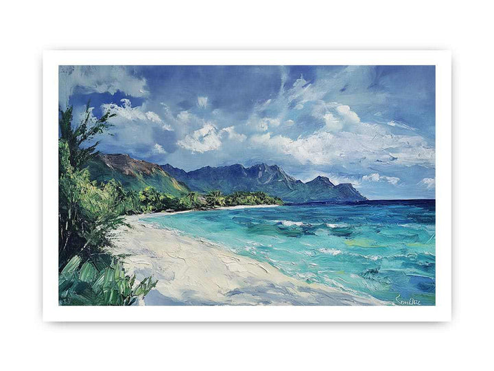 Whispers of Seychelles Canvas Painting 