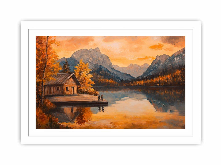 Cozy House Canvas Painting 