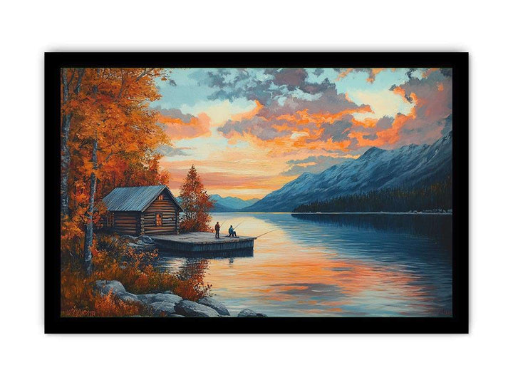 Whispers of the Fall Canvas Painting 