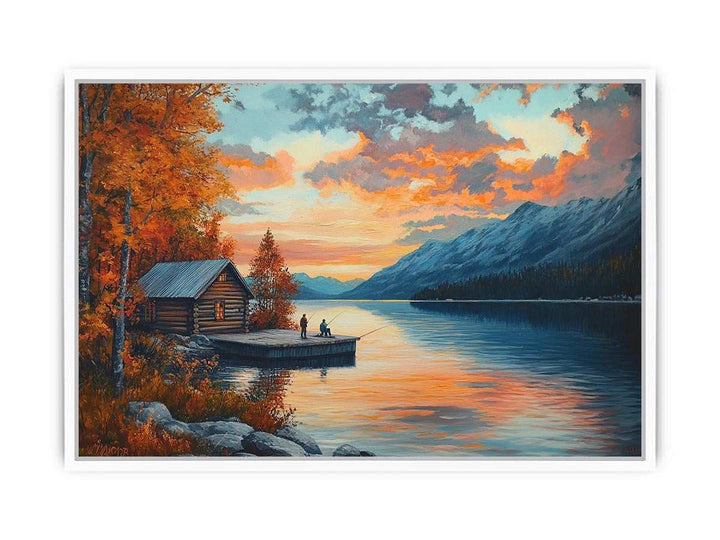 Whispers of the Fall Canvas Painting 