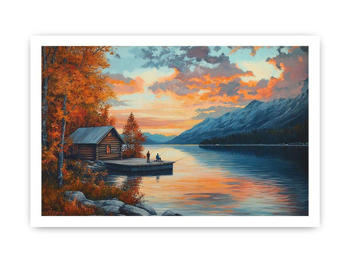 Whispers of the Fall Canvas Painting 