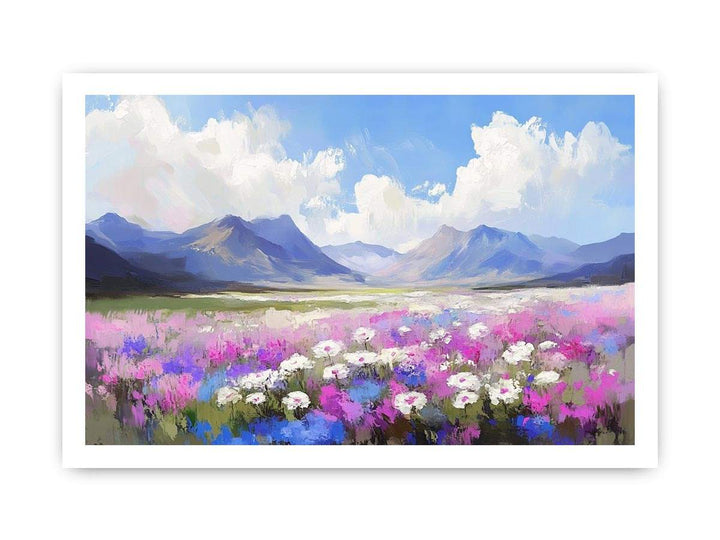 The Ethereal Garden Canvas Painting 