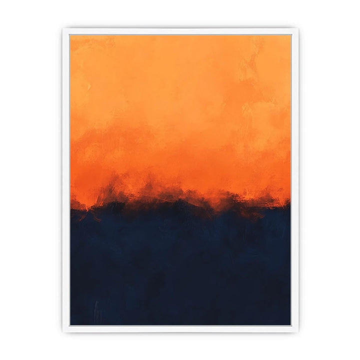 Fragments of Sunset and Night Canvas Painting 