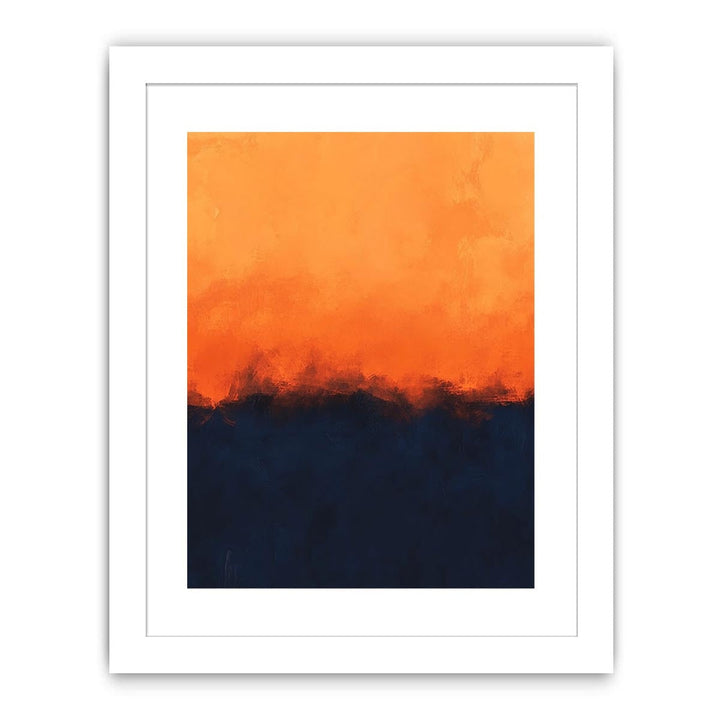 Fragments of Sunset and Night Canvas Painting 