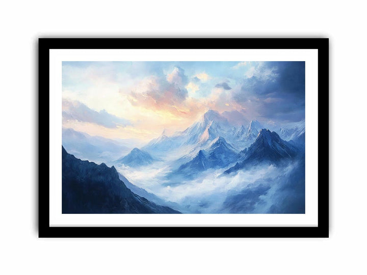 Whispers of the Quiet Peak Canvas Painting 