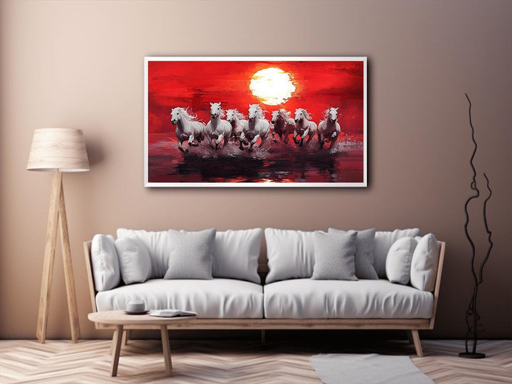 Gallop of Freedom Canvas Painting 