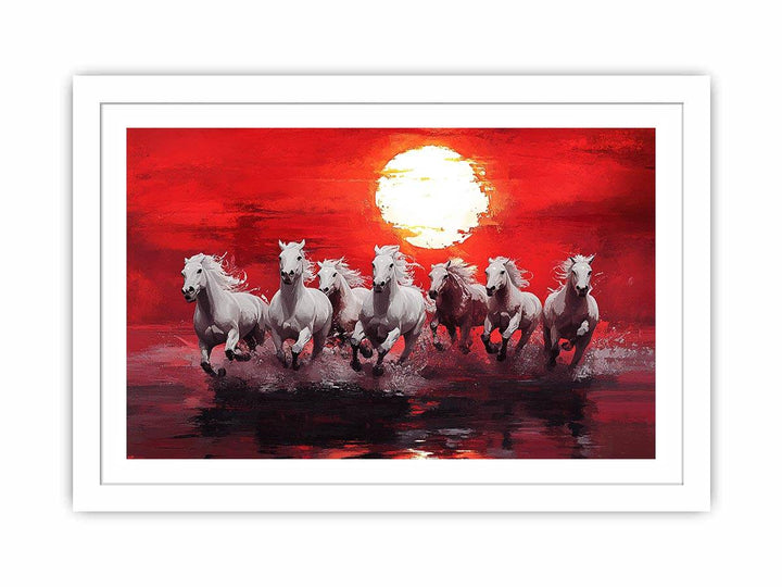 Gallop of Freedom Canvas Painting 