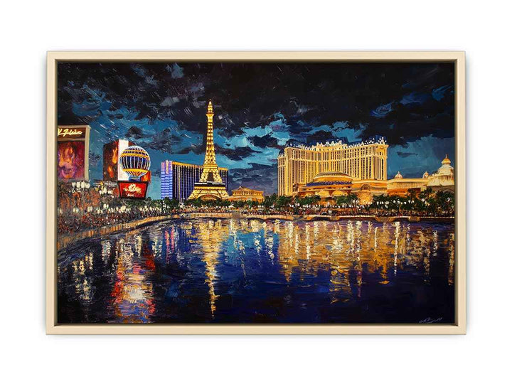 Vegas Canvas Painting 