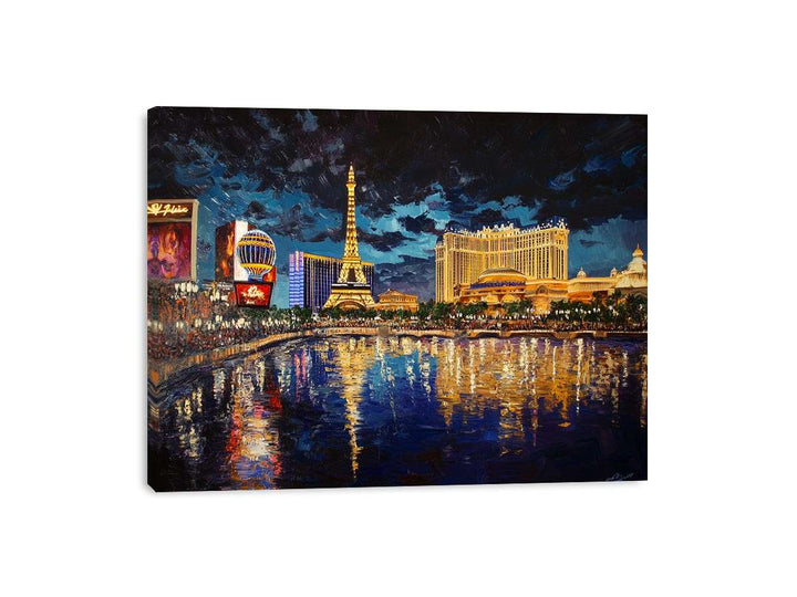 Vegas Canvas Painting 