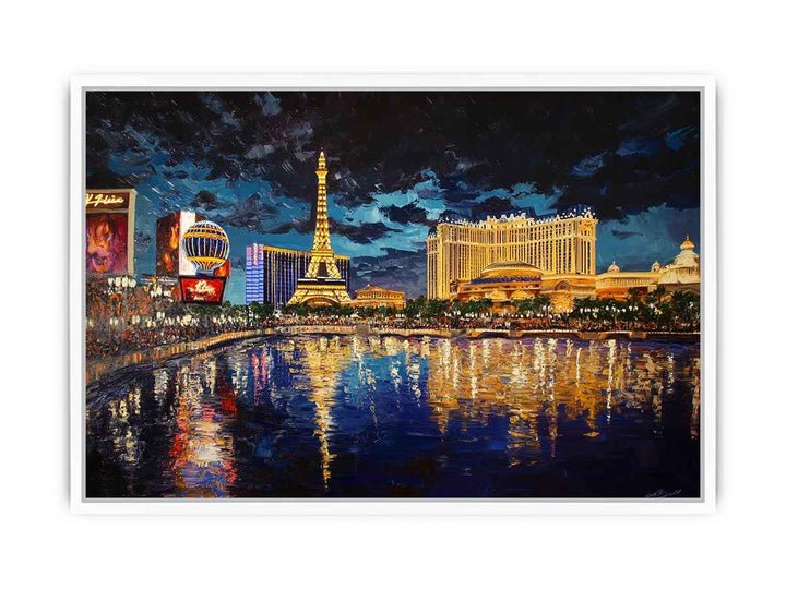 Vegas Canvas Painting 