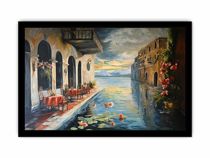 Italy Canvas Painting 