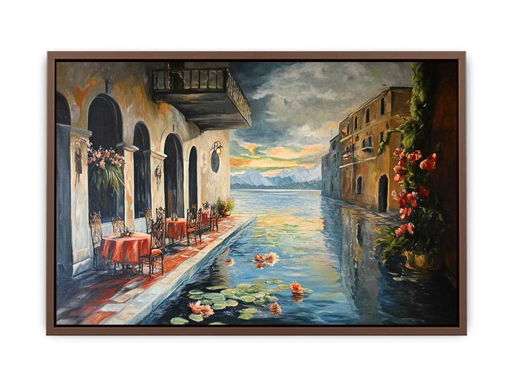 Italy Canvas Painting 