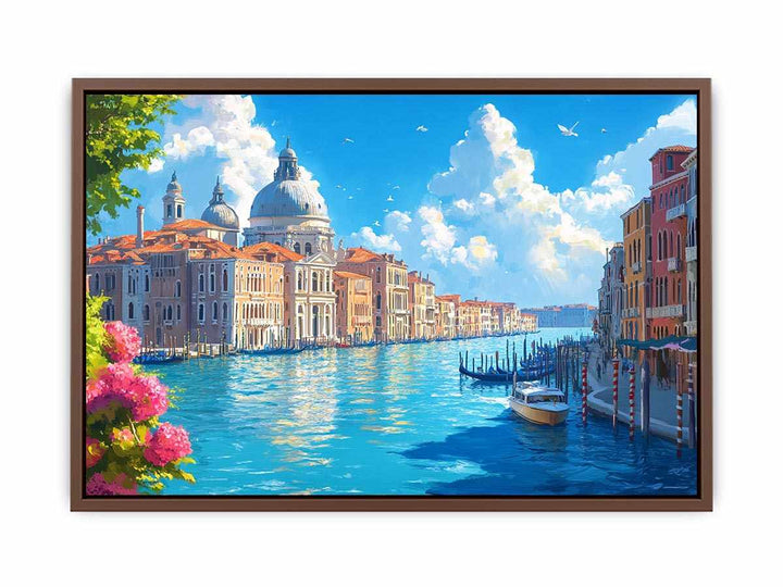 To a Land of Wonders Canvas Painting 