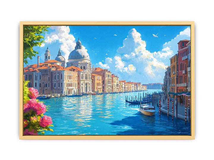 To a Land of Wonders Canvas Painting 