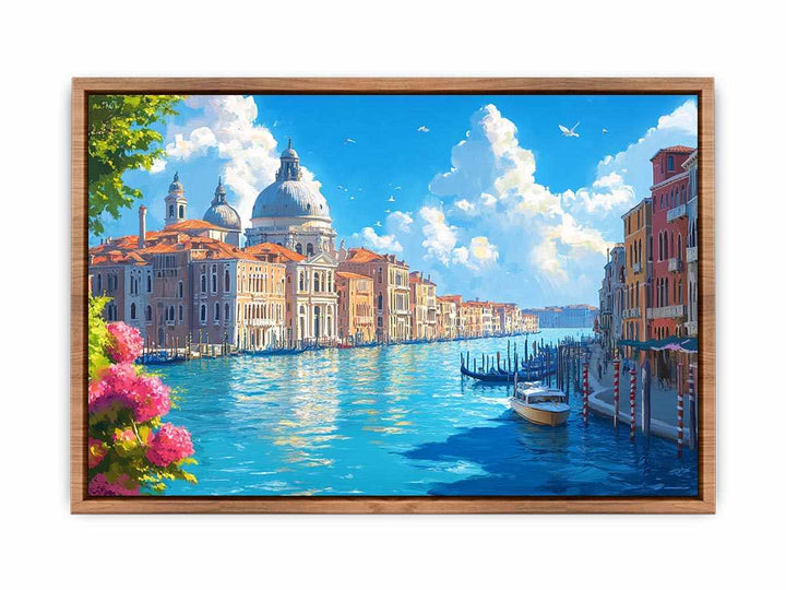 To a Land of Wonders Canvas Painting 