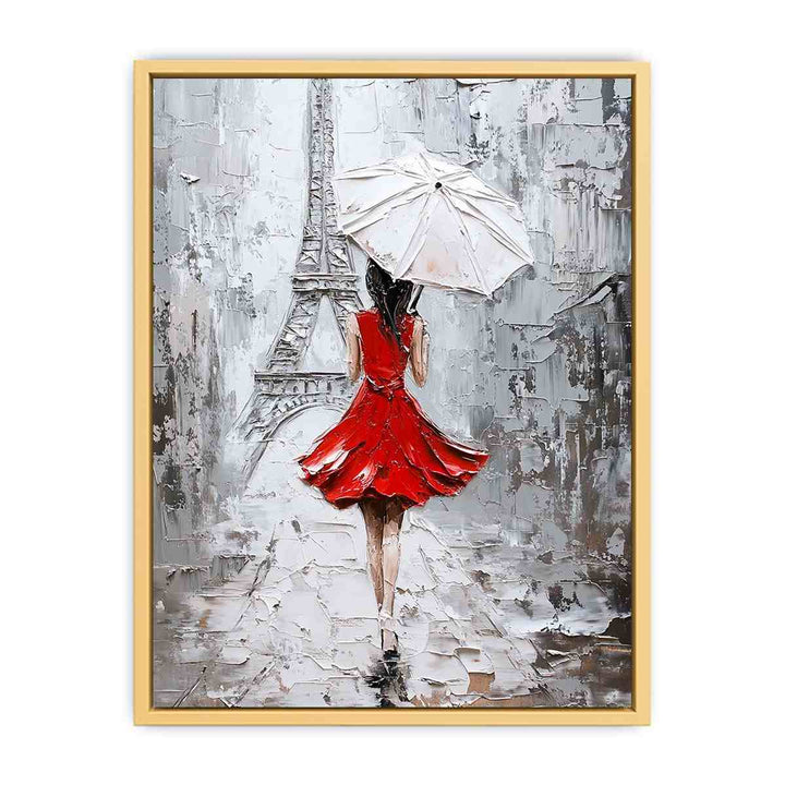 Paris  Walk Canvas Painting 