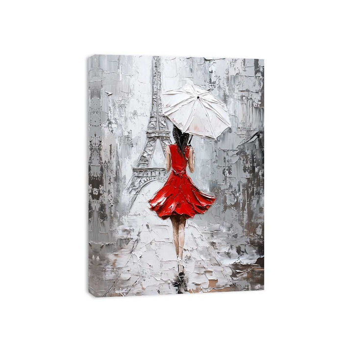 Paris  Walk Canvas Painting 