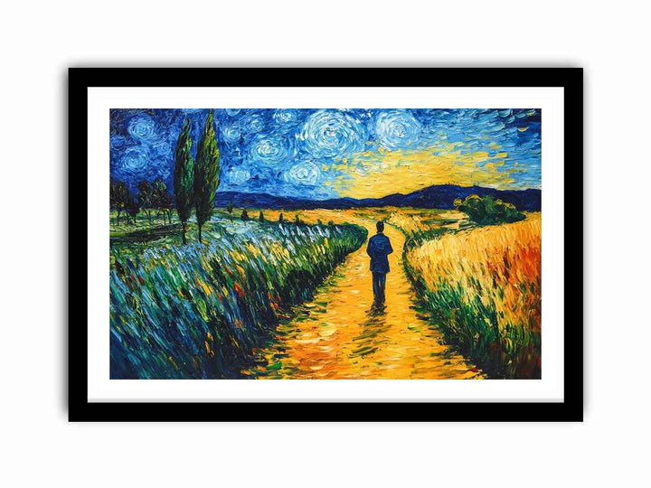 Walk Canvas Painting 