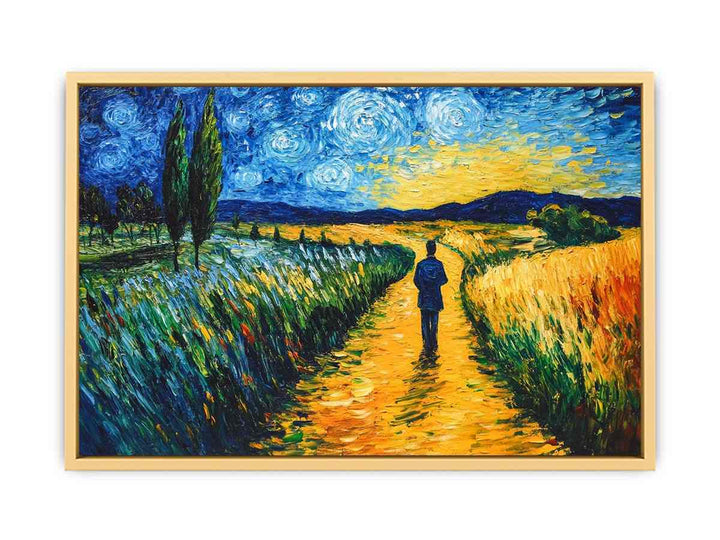 Walk Canvas Painting 