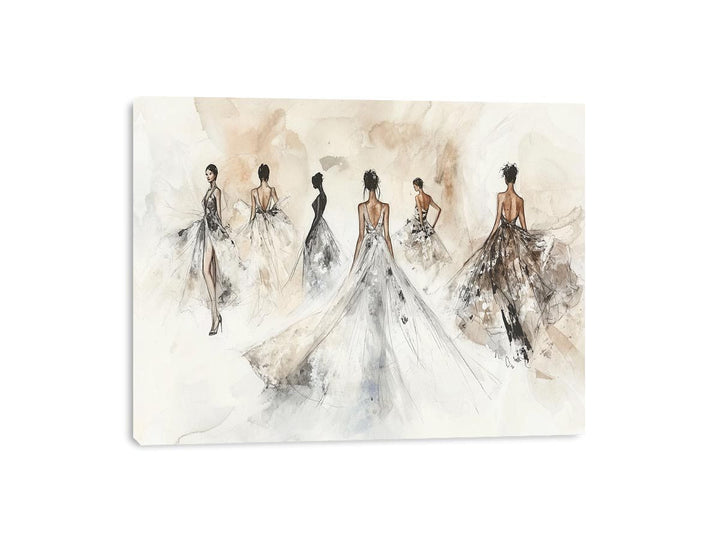 Fashion Street Canvas Painting 