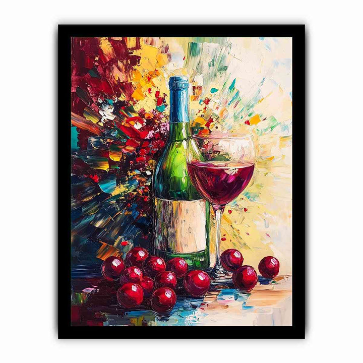 Wine Canvas Painting 