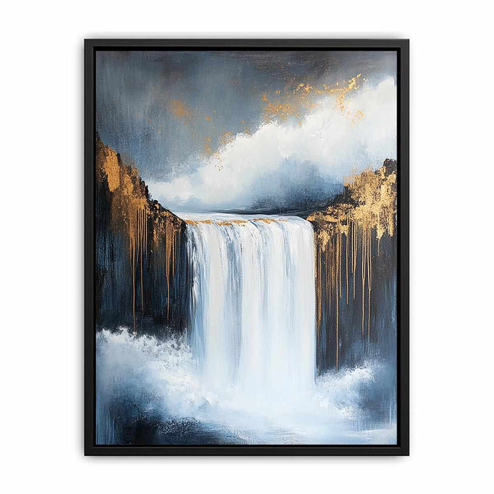 Waterfall Canvas Painting 