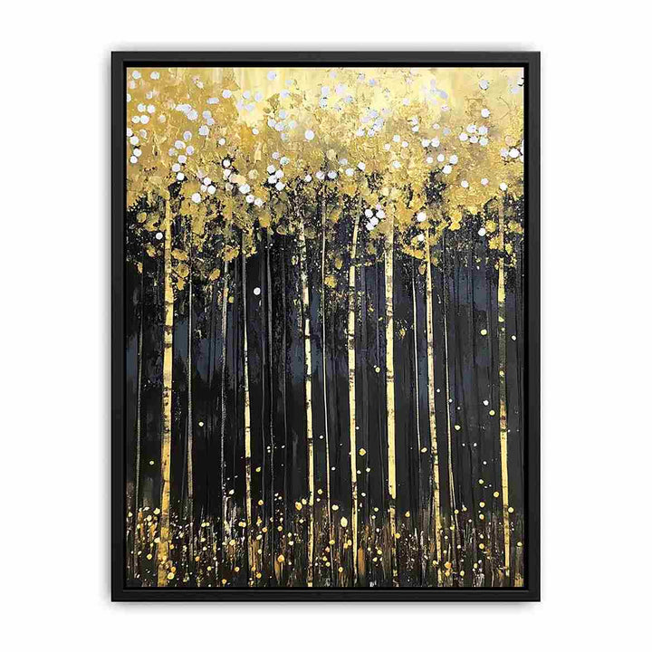 Tall Trees Canvas Painting 