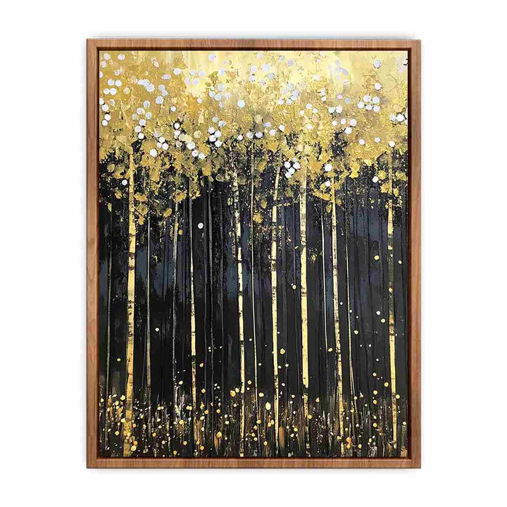 Tall Trees Canvas Painting 