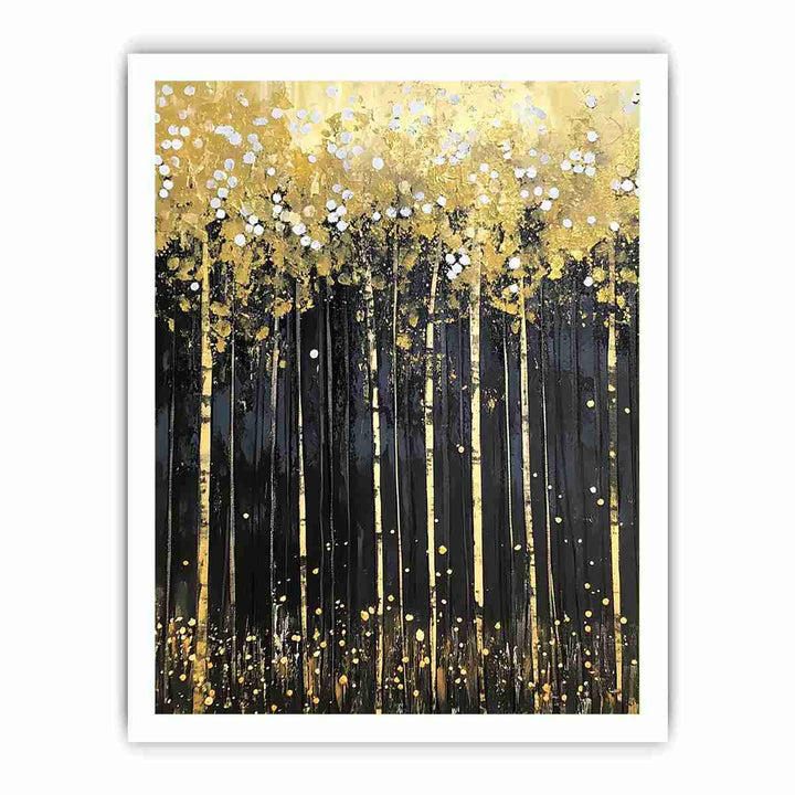 Tall Trees Canvas Painting 