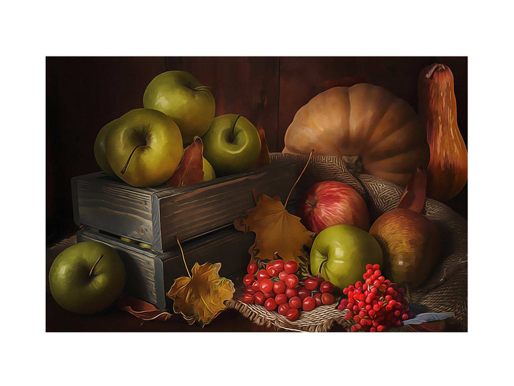 Still Life Pumpkin Painting