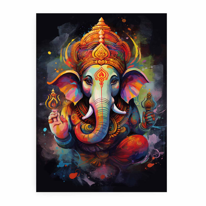 Ganesh Hindu Painting