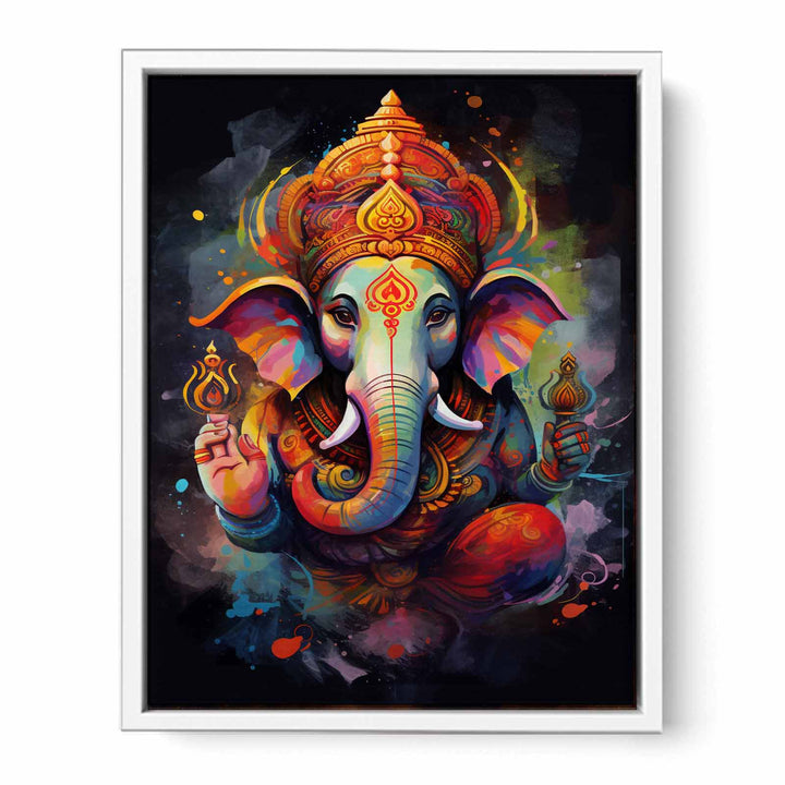 Ganesh Hindu Painting  