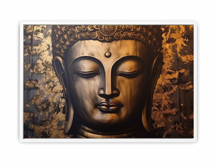 Gold Leafed Buddha   Painting