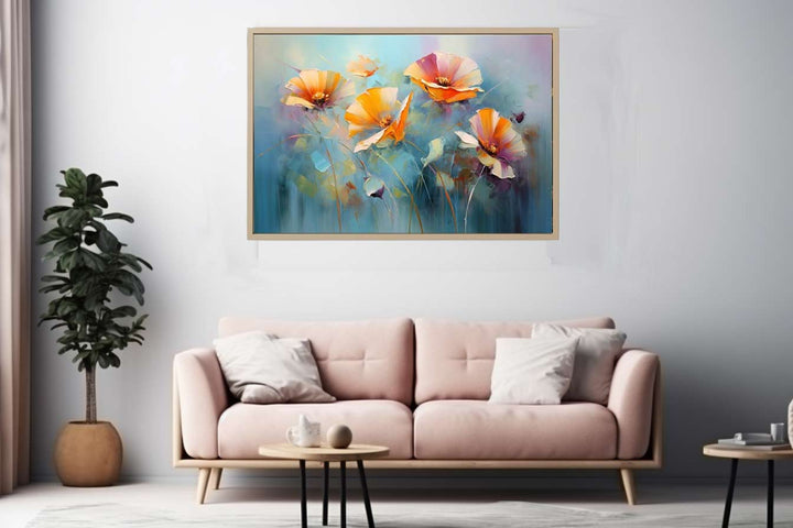 Bright Flowers Art  Print