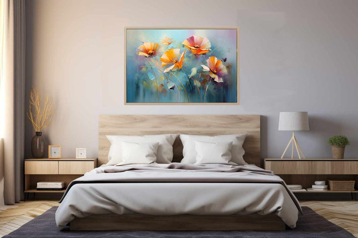 Bright Flowers Art  Print