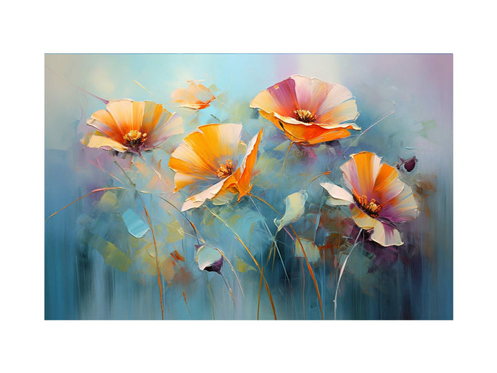 Bright Flowers Art 