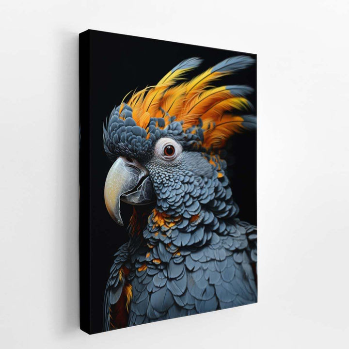 Cockatoo Left Painting  canvas Print